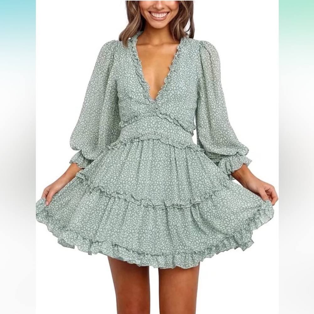 Spring mini dress